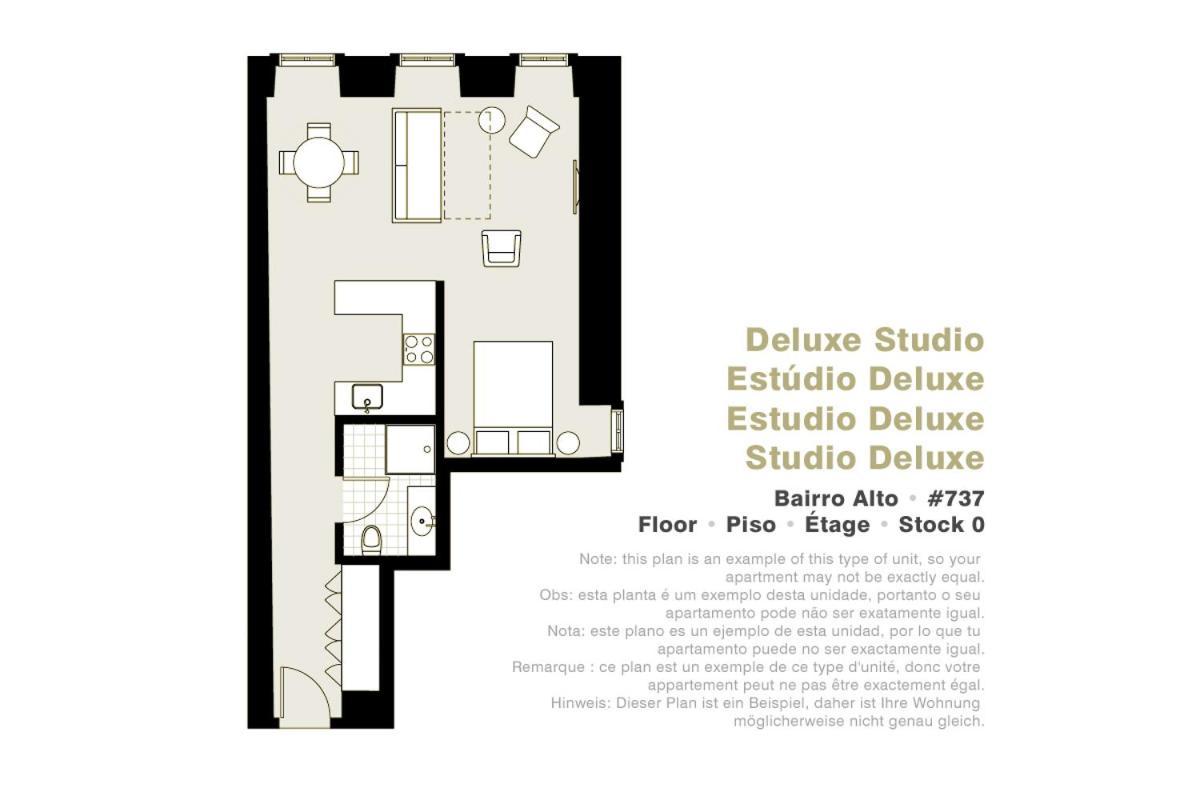 Lisbon Serviced Apartments - Bairro Alto ภายนอก รูปภาพ