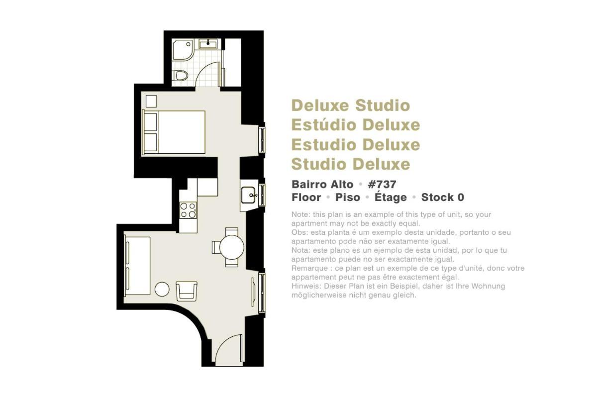 Lisbon Serviced Apartments - Bairro Alto ภายนอก รูปภาพ